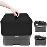 NUENSS-ROR Copertura antipolvere per stampante Brother Wireless Laserjet per stampante Brother MFC-L2820DW /MFCL2710DW Wireless, antistatica, impermeabile, custodia protettiva per stampante (47,5 x 45