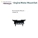 3Pcs Engine Motor Mount Set Compatible with Escalade/Escalade ESV/Silverado 1500/Yukon XL/Yukon 2015 2016 2017 2018 2019 2020 Replacement for A5739 A5738 A5668 A5735
