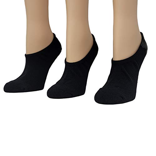 Converse Women's Half Cushion No Show Socks, 3 Pack2