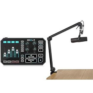 Multi-channel mixer: Motorized faders let you control mic, game, music, chat, and more for the perfect Broadcast mix Studio quality MIDAS Preamp: Make your XLR mic sound great with 48V phantom power, equalizer, compressor, limiter, de-esser, and Gate...