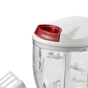 Lucky Traders Food Processor Powerful Easy to Clean 900ml Fruits Housewives Nuts White