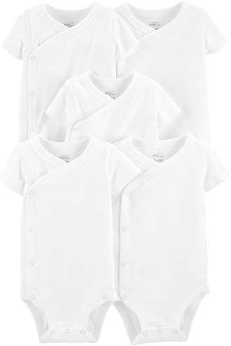 Simple Joys by Carter's Unisex Baby 5-pack Side Snap Short-sleeve Bodysuit