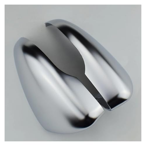 Coques rétroviseurs pour VW Golf 6 en chrome mat argenté - 2