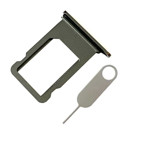 SIM Card Tray Slot Holder Replacement for iPhone 8 Plus (Black)