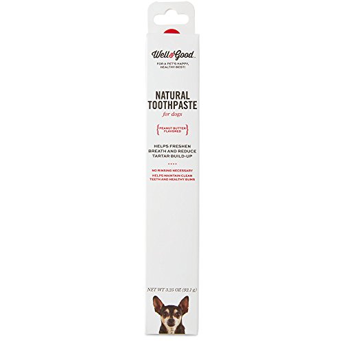 Well & Good Tartar Control Toothpaste for Dogs, Peanut Butter Flavor, 3.25 oz. - Thumbnail 2