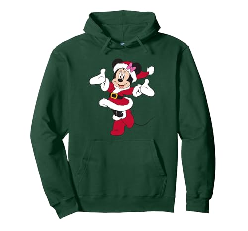 Sweat Disney Minnie Mouse de Noël fini le froid avec ce hoodie douillet