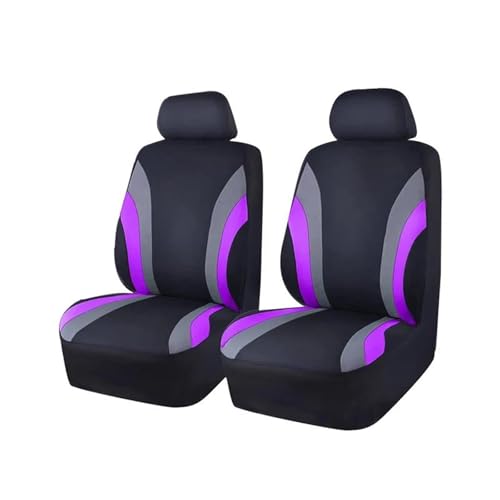 Housse de siège voiture universelle violette idéale pour trajets quotidiens et SUV