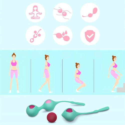Bolas chinas SXOVO con silicona médica y ejercicios de Kegel de resistencia variable 3