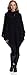 Produktbild Merry Style Damen Poncho N4293 (Schwarz)