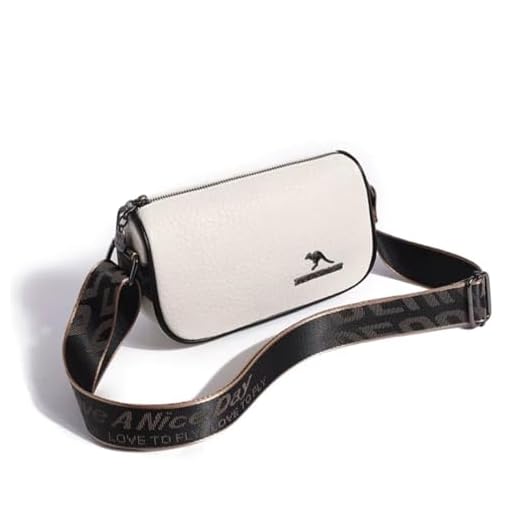 Bolsa Feminina Sofisticada Pequena Tranversal Tiracolo Charmosa Passeio Shopping Tedencia Moderna Balada Festa Casamento Resistente Casual Fashion (Off-White)
