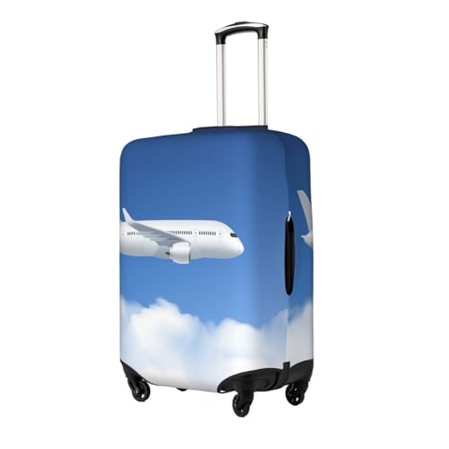 Airplane Air Luggage Cover for Suitcase, Suitcase Cover Protector Fit 25-28 Inch Luggage Travel Accessories, L2