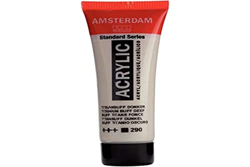 Royal Talens Ámsterdam Acrílico 20Ml Para 250Ml Buff Profundo De Titanio