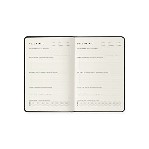 Full Focus Black Leather Planner By Michael Hyatt - The #1 Daily Planner To Set Annual Goals, Increase Focus, Eliminate Overwhelm, And Achieve Your Biggest Goals - Hardcover #TOP2