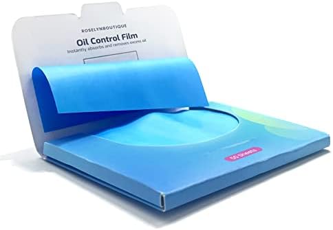 Oil Blotting Sheets for Face - Organic Premium Flexible Silky Blotting Sheet Instant Oil-Absorbing Remove Excess Oil & Shine Oil Control Films (50)