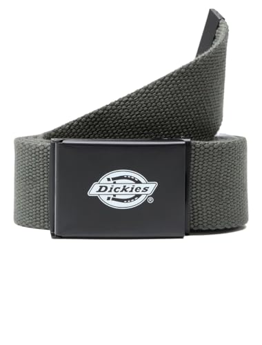 Dickies Herren Gürtel Streetwear Belt Orcutt (120 cm, olive green)