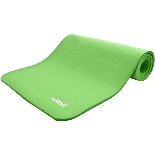 Colchonete Verde Yoga Liveup - Tam 180 X 60 X 1,20 Cm