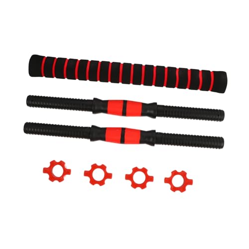 ibasenice Sturdy Dumbbell Bar Clips Dumbbell Straight Bar Connector for Weight Lifting Set