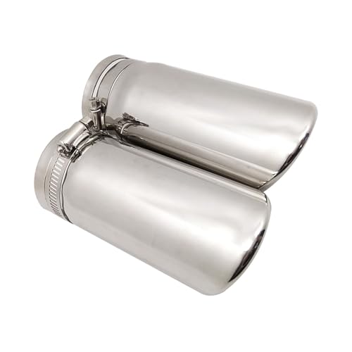 Silencieux d'échappement Mercedes C180 en acier inoxydable chrome luxe