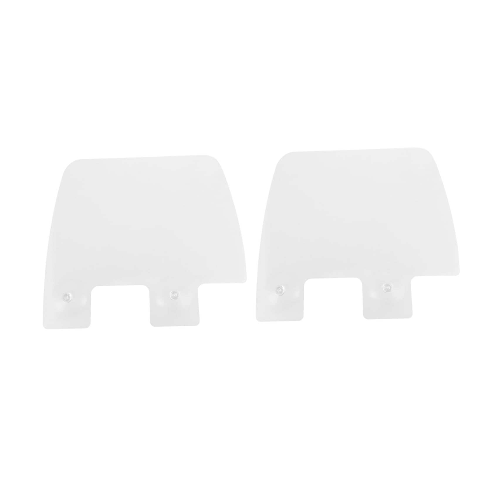 VICASKY 2Pcs Suction Cup for Kitchen Sink Barrier for Dishwashing Vegetable Washing Easy Installation Water Protector for Bathtub Restaurant