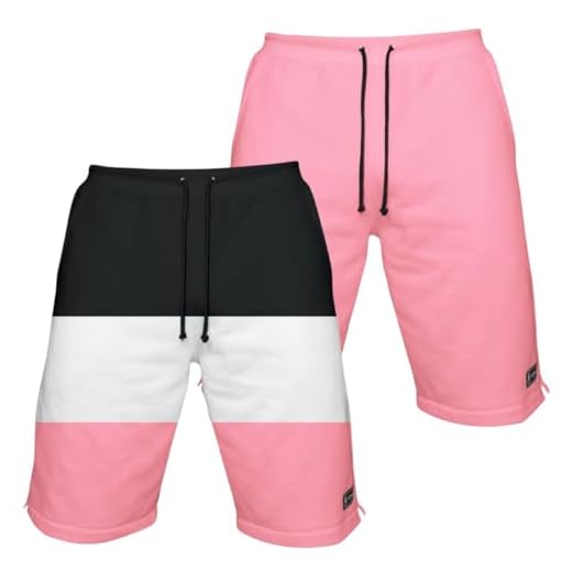 Kit 2 Bermudas Moletom Masculina com 3 Bolsos Fenda Lateral Short Básico Casual Treino (BR, Alfa, P, Regular, Regular, 6)