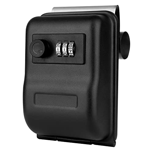 Car Window Lock Box Key Locks Box Car Three Digit Locks Boxs Window Car Windows Lock Box for turo 3-Digit Combination Lockbox fit GetAround Ride Share Large Capacity