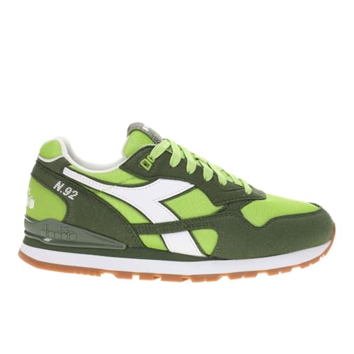 Image of Diadora Mens N.92 Lace Up Dd Comfort Sneakers Shoes Casual - Green