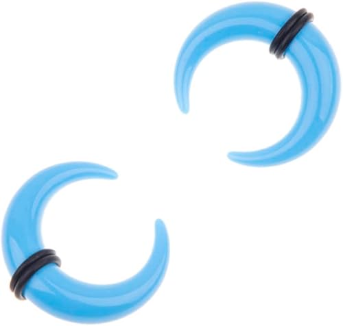 Miniatura 3 de Kit de estiramiento de oídos, 84 unidades, medidores cónicos en espiral, túneles de corazón, juegos de expansores acrílicos 14G-00G, joyería de