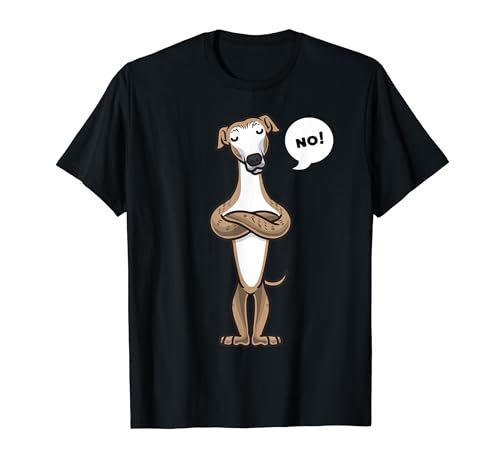 Stubborn Galgo Español Dog Owner T-Shirt, Black
