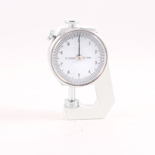 Calibrador de Espesor Aexit con Precisión 0.1mm y Rango 0-10mm, Indicador de Dial Mecánico miniatura 1