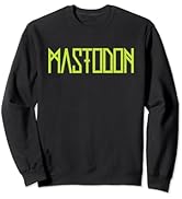Mastodon – Neon Green Logo Sweatshirt