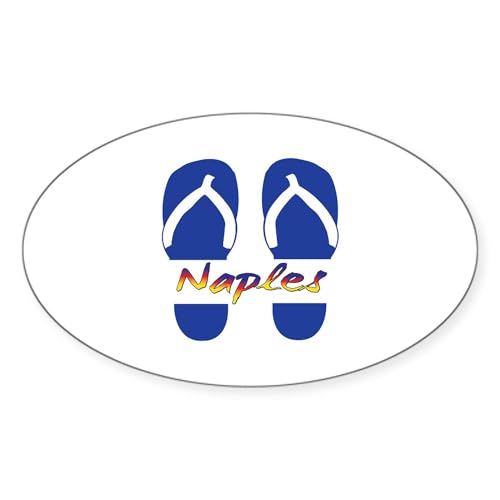 CafePress Naples Florida Sticker Oval Bumper Sticker Car Decal
