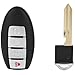 ALEGE Keyless Entry Remote Car Key Fob Fits for 2019-2020 for Nissan for Murano 3.5L 2020 for Nissan for Murano 2019-2020 for Nissan for Pathfinder 3.5L 2 PCS 4 Buttons 434Mhz
