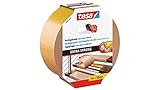 6er Packung tesa doppelseitiges Verlegeband/Extra stark klebend - für alle Teppiche und PVC Beläge/Für Fußbodenheizung und feuchte Räume geeignet / 50mm x 25m