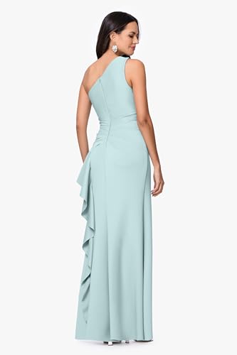 Image of Xscape Women's Off The Shoulder Sequin Floral Lace Overlay Formal Gown with Sweetheart Neckline