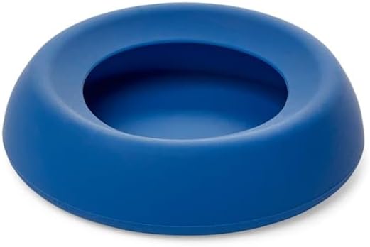 EveryYay Wet Your Whistle Blue No-Spill Pet Bowl