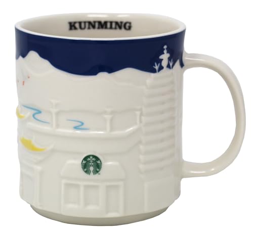 Starbucks Collector Relief Series Kunming Mug Cerámico 16 Oz miniatura 1