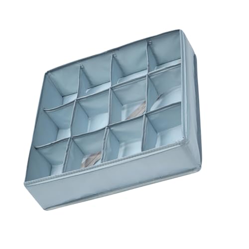 POPETPOP 可折りたたみセル下着収納オーガナイザー 抽?仕切り付き 靴下収納ケース 衣類整理用 折り畳み式省スペース設計