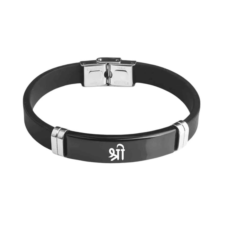 M Men Style Mens ID Beads | Stainless Steel Leather Bracelet | Shree | Husband |Brother|Boyfriend |Son| Grandpa SBr2024183 (B0DG5GDP2W) Amazon Price History, Amazon Price Tracker