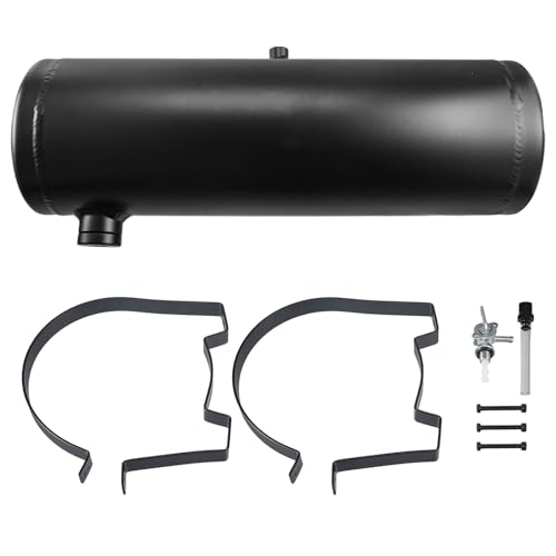 High quality Black Go Kart Gas Tank Fuel Tank Aluminum