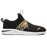 Puma Womens Better Foam Prowl Leopard Slip On Sneakers Shoes Casual - Black - Size 8 M