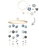 PERFEKTES GESCHENK FÜR NEUGEBORENE - Unsere Mobile DIY Set Holz eignet sich hervorragend als Geschenk zur Geburt. Mach deinen Freunden & Familie mit unserem Mobile zum selber basteln eine besondere Freude. Perfektes Babygeschenk und 100% schadstofffrei. Mobile Baby selber basteln Set