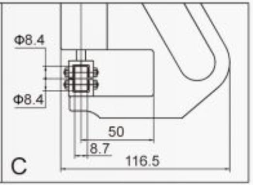 Calibrador digital de espesores electrónico MeterTo, recorrido: 5 mm miniatura 2