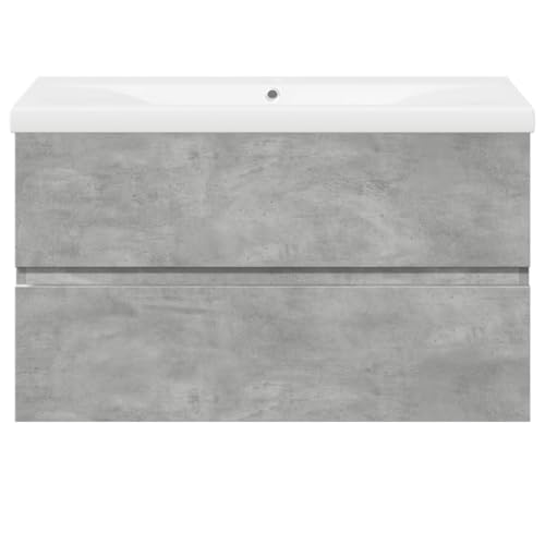 Muebles de baño compactos para baños pequeños con lavabo y almacenamiento 4
