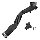 13717604033 Air Intake Hose with Sensor for BMW 335i 435i M2 M235i X3 X4 Intake Hose Intercooler to Throttle Housing Replaces# 13-71-7-604-033 7604033