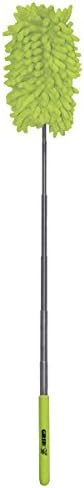 Grip Telescopic Micro Fiber Duster - Extends 10" to 34" - Traps and Holds Dust Without Harmful Cleaning Chemicals - Cleaning/Dusting Around Home, Office, Vehicle image 5