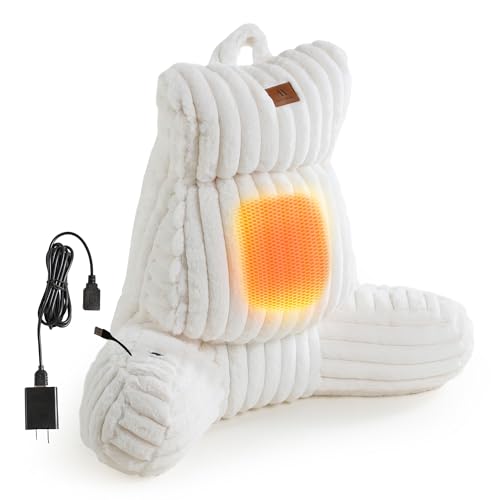 Amélie Home Heated Faux Fur Pillow