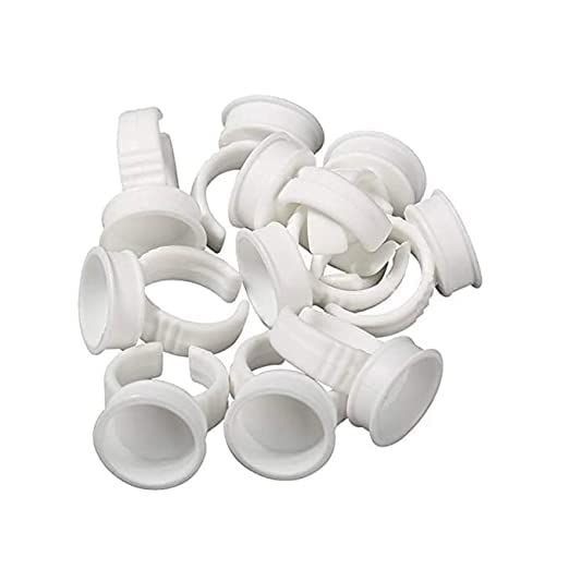 Microblading Permanent Makeup Ring Ink Cups (Pack of 100 ) (Medium)