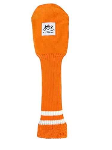 Mico Golf �_�炩 �j�b�g �w�b�h�J�o�[ �I�����W/DR�p 10�J���[ �o���G�[�V����