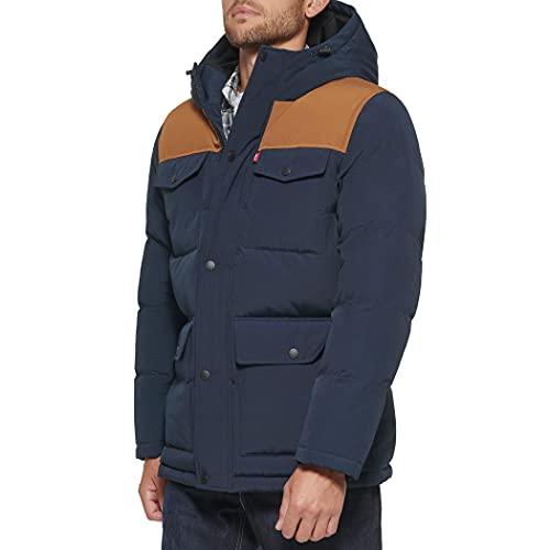 Image of Levi's Men's Arctic Cloth Quilted Performance Parka