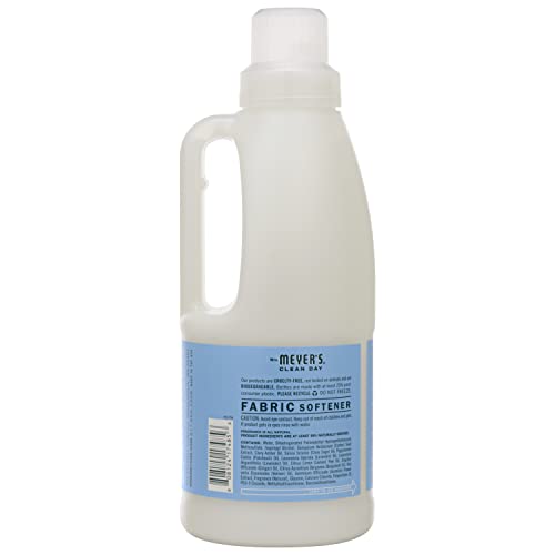 Mrs. Meyer's Liquid Fabric Softener, Infused With Essential Oils, Paraben Free, Bluebell, 32 Oz (32 Loads) #TOP1